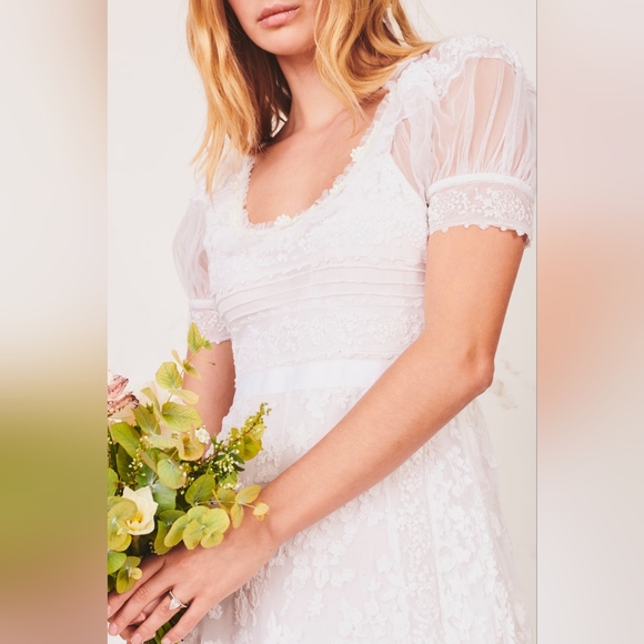 Loveshackfancy Boho Chic Viviana Cottagecore Maxi Wedding Dress - Picture 7 of 12